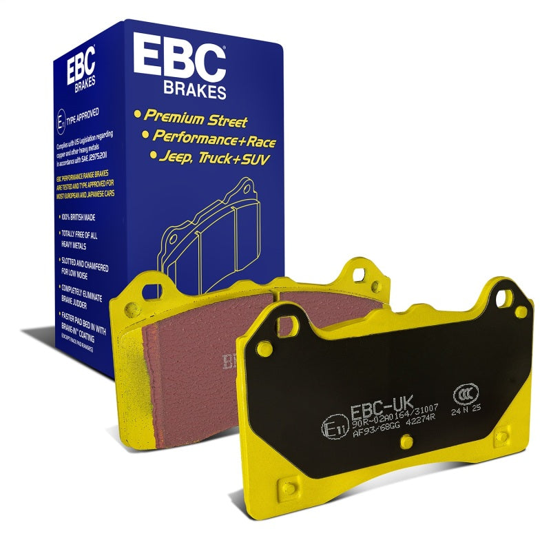 EBC 15-16 Ford Focus RS Yellowstuff Front Brake Pads DP42274R