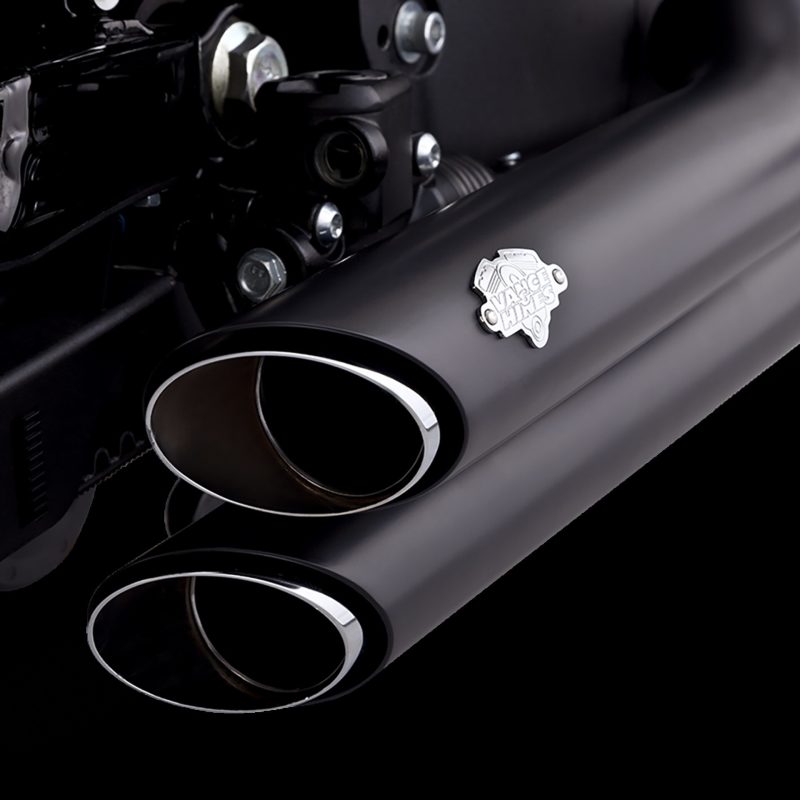 Vance & Hines 47335 Shortshots PCX Exhaust Black for 2018-2024 Harley-Davidson Softail