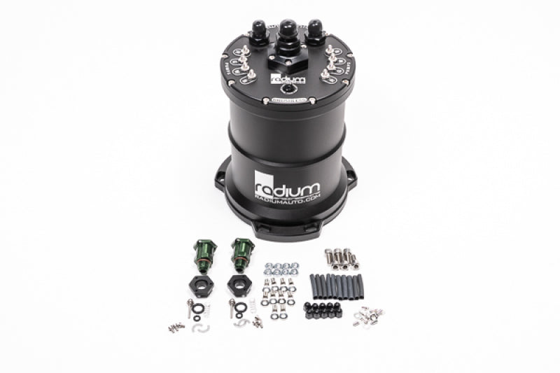 Radium Engineering Multi-Pump Ti Automotive E5LM Fuel Surge Tank w/Out Pumps - #20-0443-00