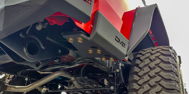 DV8 Offroad 2019+ Jeep Gladiator Bedside Sliders - #SRGL-01