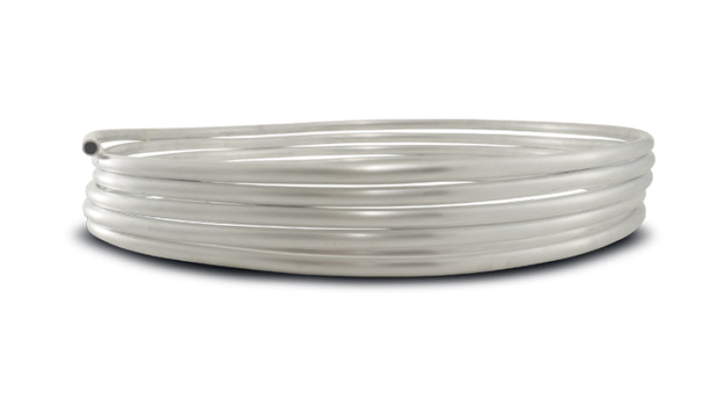 Vibrant 1/4in OD Aluminum Fuel Line - 25 Foot Spool