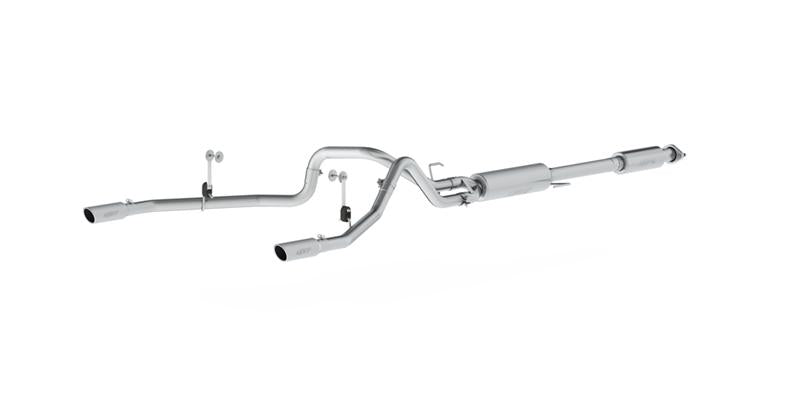 MBRP S5258AL Armor Lite Cat-Back Exhaust - 2.5-Inch Dual Rear Exit | Aluminized