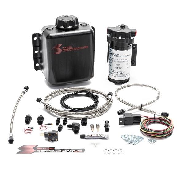 Snow Performance SNO-301 Stg 1 BC TD Water Inj Kit (w/Red Hi-Temp Tubing/QC)