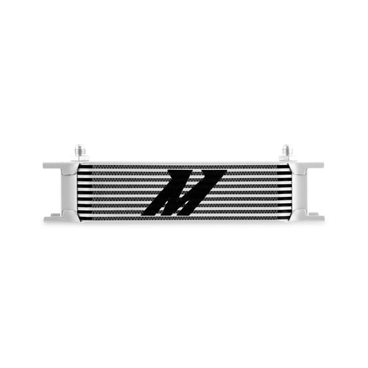Mishimoto Universal -6AN 10 Row Oil Cooler - Silver - #MMOC-10-6SL