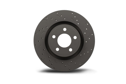 Hawk Performance HKC4907.453B Talon Cross-Drilled and Slotted Rotor and HPS 5.0 Brake Pad Kit