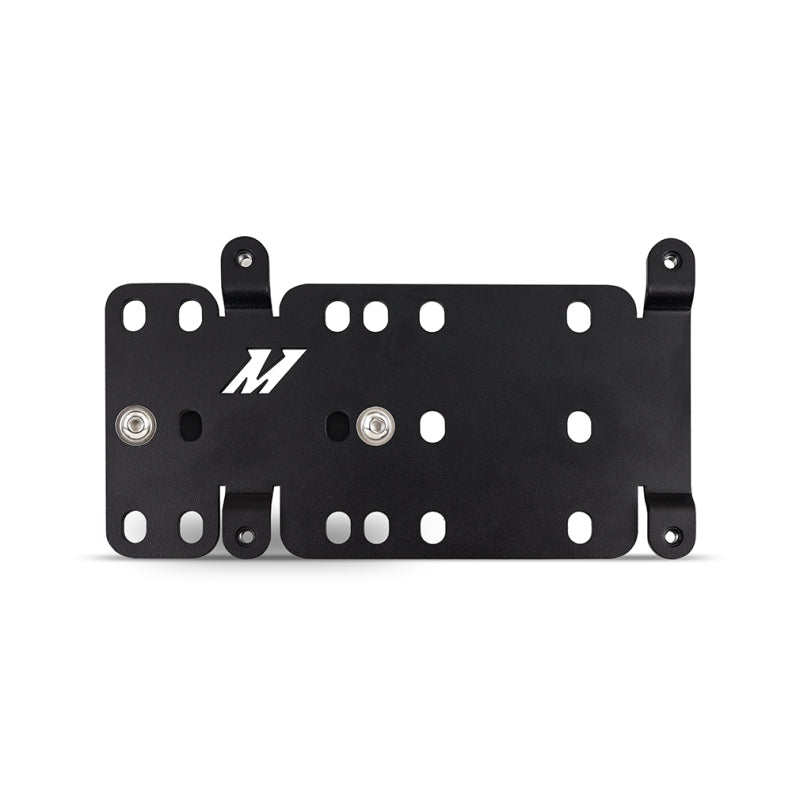 Mishimoto 2021+ Ford Bronco Modular Bumper License Plate Relocation - #MMLP-BR-21M