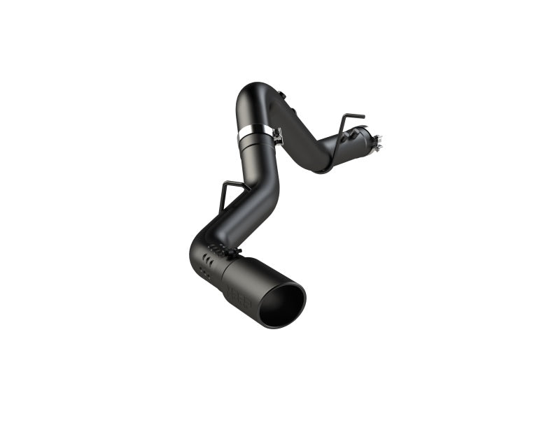 MBRP S6059BLK 2020+ GMC/Chevy 2500/3500 6.6L Duramax 4in Mand Bent Tubing Pro-Ser Cat Back Single Side - Blk - #S6059BLK