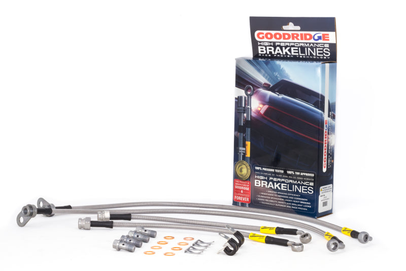 Goodridge 06-19 Mazda MX-5 Miata NC/ND Stainless Steel Brake Line Kit 25002
