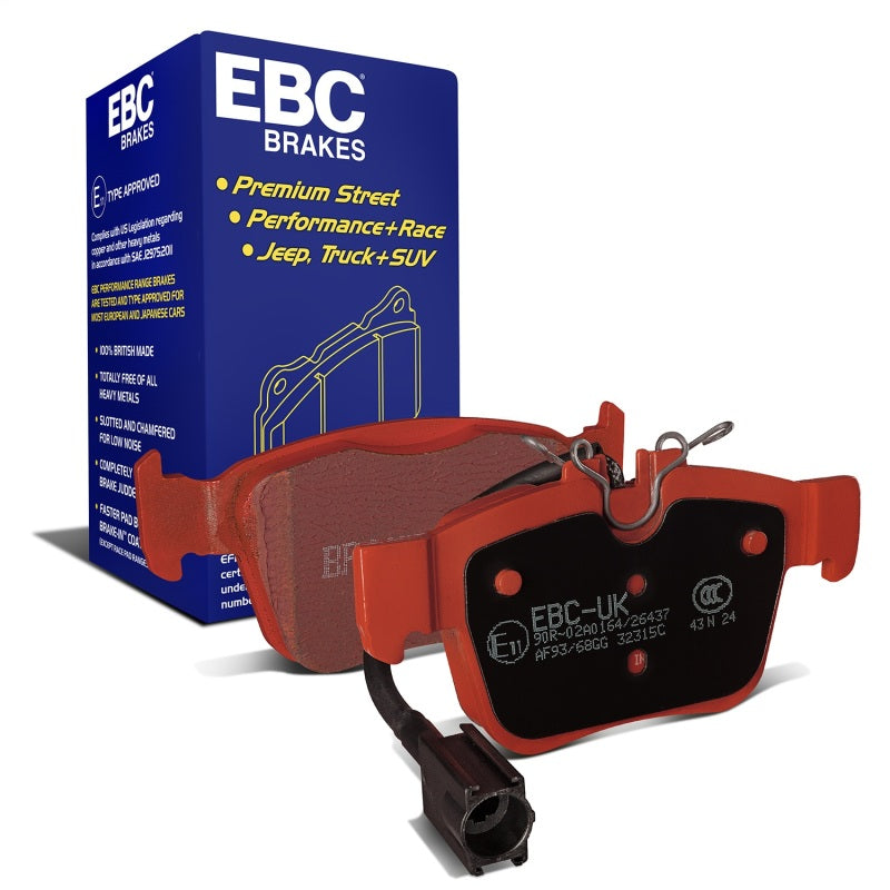 EBC 2017+ Alfa Romeo Giulia 2.0T Redstuff Rear Brake Pads DP32315C