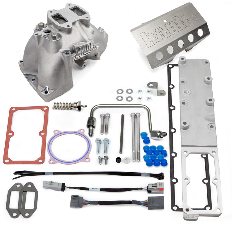 Banks Power Monster-Ram® Intake System W/Fuel Line - 19-24 Dodge/RAM 2500/3500 6.7L, CARB, Natural, w/Heater System Upgrade