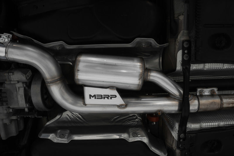 MBRP 15-20 Audi S3 T304 Stainless Steel Cat - Active Catback Exhaust