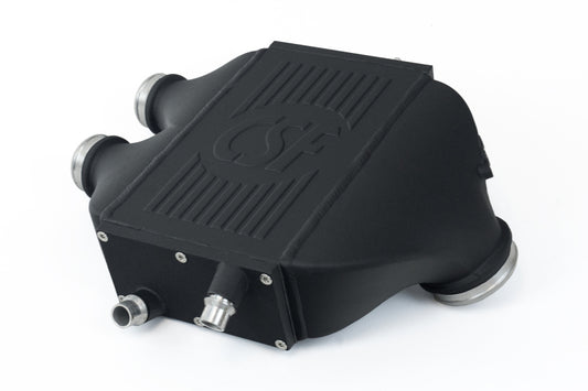 CSF 8082 Charge-Air-Cooler for 2014+ BMW M3/M4 (F8X) Top Mount Crinkle Black