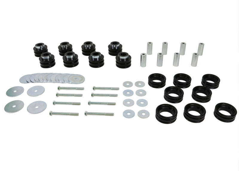 Whiteline W93543 Body Mount Bushing Set for 1995-2002 Dodge Ram 2500, 1995-1997 Dodge Ram 1500