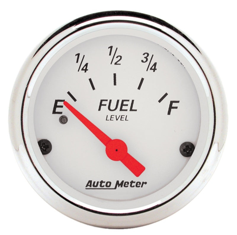 AutoMeter 1300 5-Piece Gauge Kit Mechanical Speedometer Electric Oil Pressure Water Temperature Volt Fuel Level