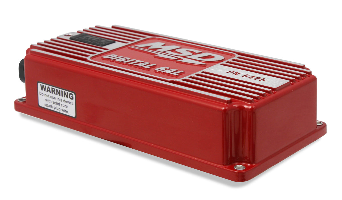 MSD 6425 Digital 6AL Ignition Control - Red