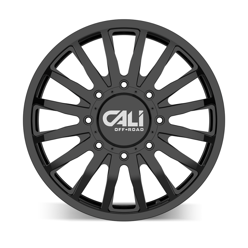 Cali Off-Road Summit Dually Front 20x8.25 8x165.1 115mm Gloss Black Wheel 9110D-2881GBF115