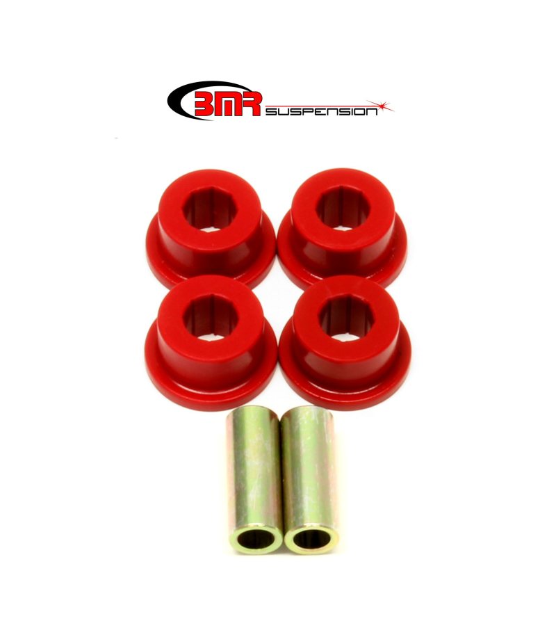 BMR 2010-2015 5th Gen Camaro Rear Outer Trailing Arm Bushing Kit - Red