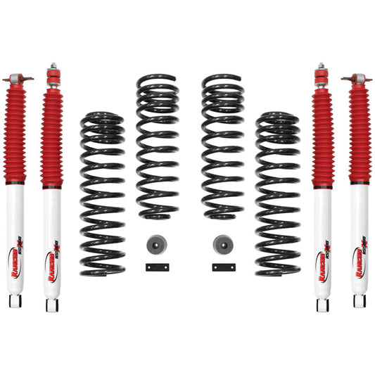 Rancho 07-17 Jeep Wrangler Front and Rear Suspension System - Master Part Number / One Box - #RS66119BR5