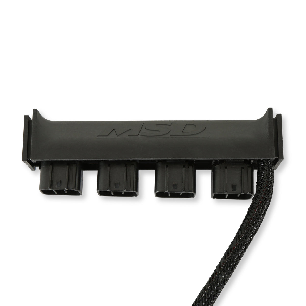 MSD 77403 Power Grid 4-Connector Hub - Black Housing