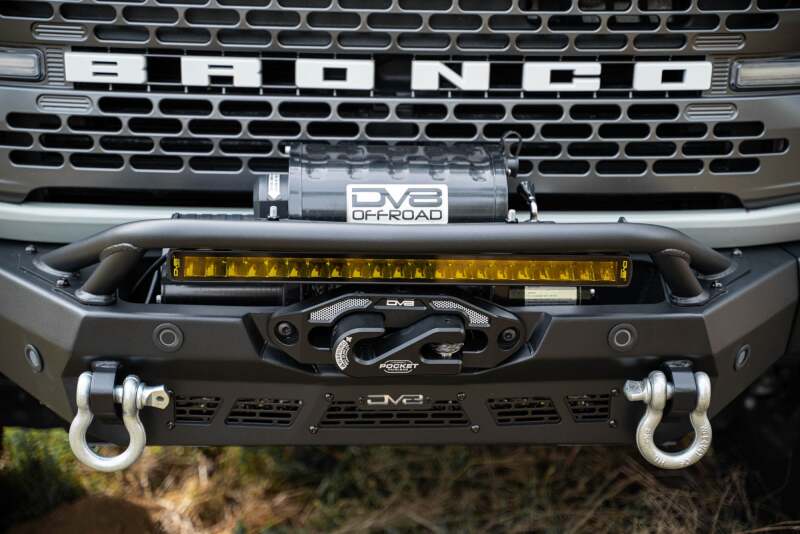 DV8 Offroad 20In Elite Series Amber LED Light Bar - Single Row - #BE20SW105W-A