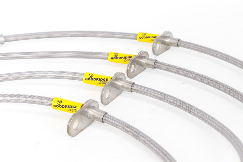 Goodridge 04-08 Acura TSX Stainless Steel Brake Line Kit 20105