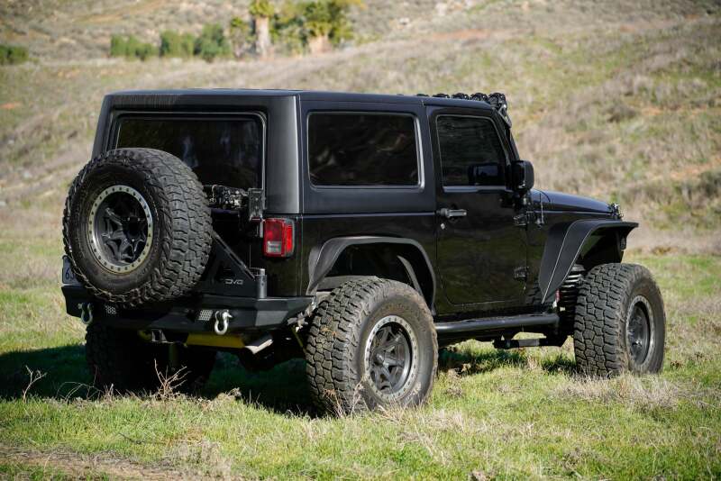 DV8 07-18 Jeep Wrangler (JK) Tire Carrier for MTO Bumper - #TCJK-13