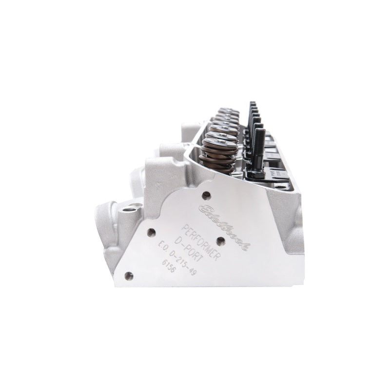 Edelbrock 61575 Cylinder Head Pontiac Performer D-Port 87cc Chambers for Hydraulic Roller Cam