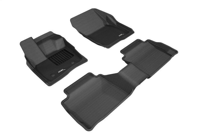 3D MAXpider Kagu Front & Rear Floor Mats for 2018-2024 Lincoln Navigator