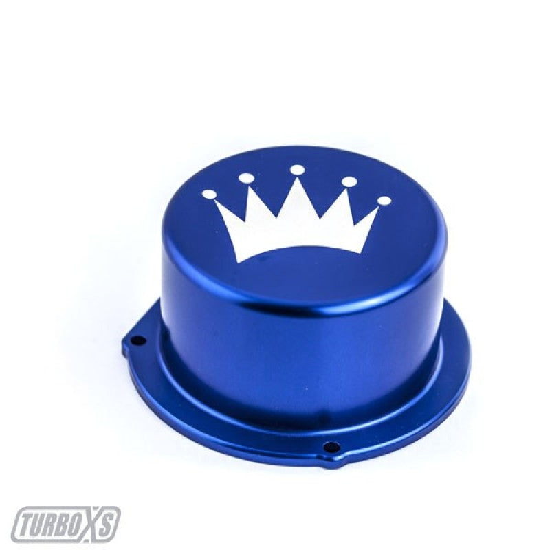 Turbo XS 15-21 Subaru WRX Billet Aluminum Vacuum Pump Cover - Blue