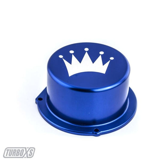 Turbo XS 15-21 Subaru WRX Billet Aluminum Vacuum Pump Cover - Blue