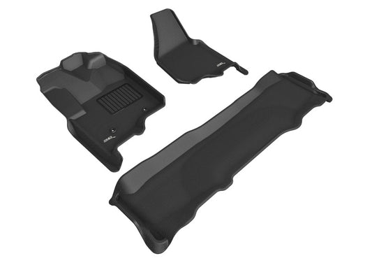 3D MAXpider Kagu Front & Rear Floor Mats for 2015-2024 Ford Edge