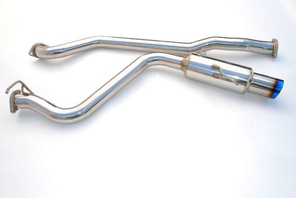 Invidia HS08SW4GST 08-14 Subaru WRX Sedan Single Racing Titanium tip Cat-back Exhaust