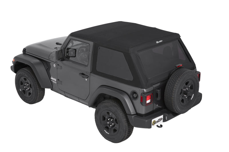 Bestop 18-26 for Jeep Wrangler JL 2-Door Trektop (Premium Black Twill)