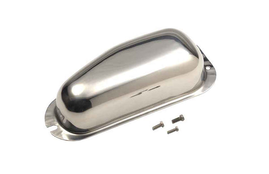 Kentrol 30424 Wiper Motor Cover for 1968-1975 Jeep CJ5 - Polished Silver