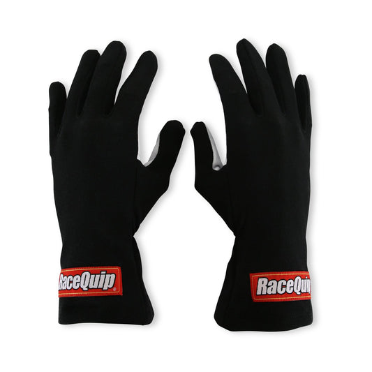 RaceQuip 350005 Black Basic Race Glove - Large