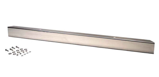 Kentrol 30430WH 54in Front Bumper No License Plate Holes for 1955-1986 Jeep CJ5 CJ7 CJ8 - Polished Silver