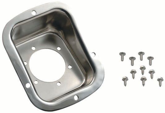 Kentrol 30468 Gas Filler Neck for 1976-1995 Jeep CJ Wrangler YJ - Polished Silver