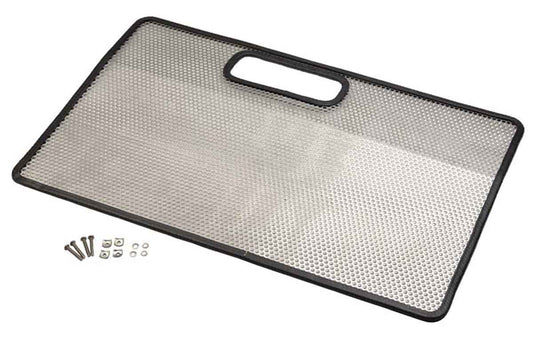 Kentrol 30490 Bug Shield for 1997-2006 Jeep Wrangler TJ LJ - Polished Silver
