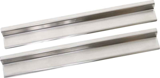 Kentrol 30584 Entry Guards Pair for 2007-2018 Jeep Wrangler JK 2-Door - Polished Silver