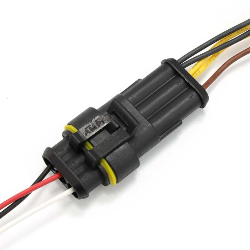AlphaRex 810016 19-20 Ram 1500 Wiring Adapter Stock LED Projector Headlight to AlphaRex Headlight Converter