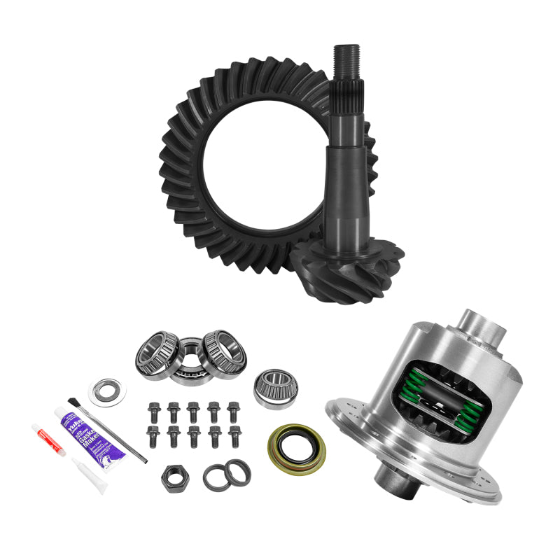 Yukon Gear & Axle YGK2206 8.25in/213mm CHY 3.73 Rear Ring & Pinion Install Kit 29 Spline Positraction