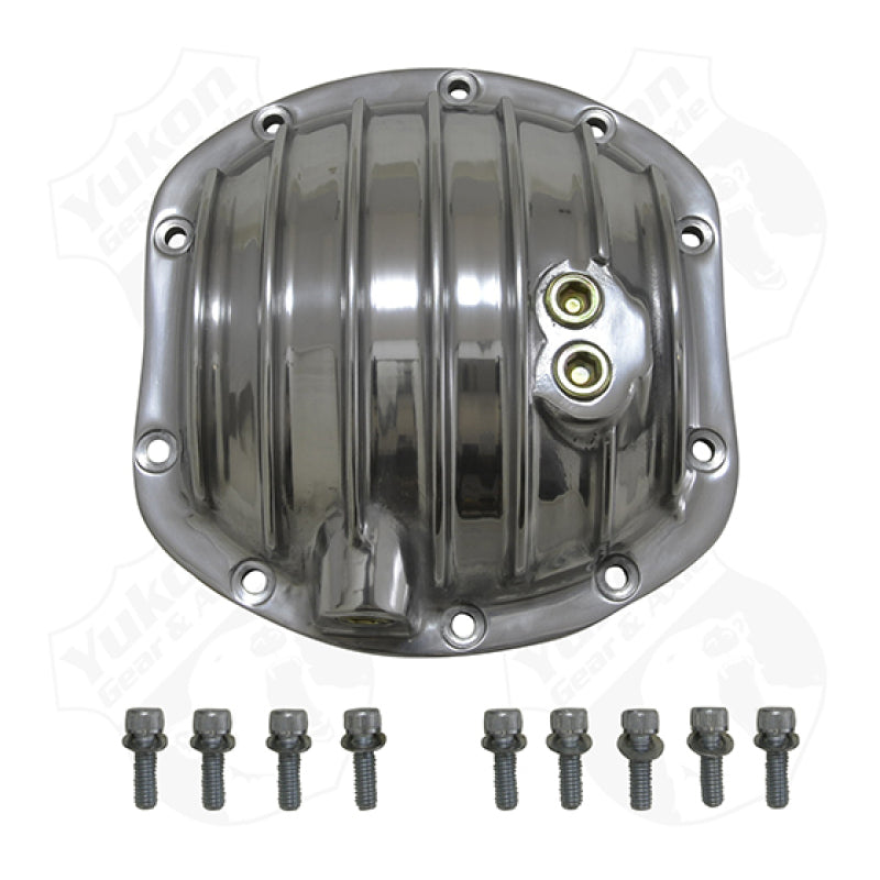 Yukon Gear & Axle YP C2-D30-STD Polished Aluminum Replacement Cover For Dana 30 Standard Rotation