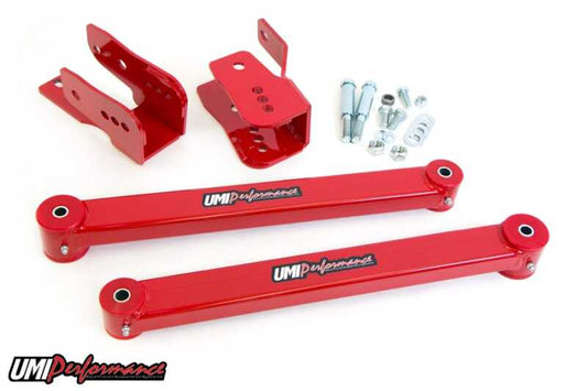UMI Performance 103560-B Rear Anti-Hop Kit Stage 1 Black for 2005-2014 Mustang