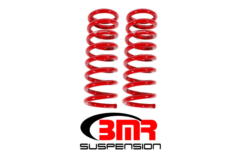 BMR 1964-1972 A-Body Front Lowering Springs (1.0in Drop) - Red