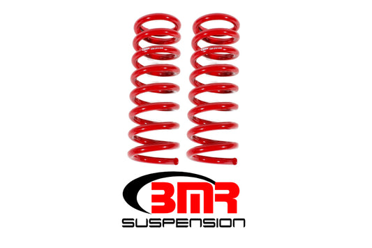 BMR 64-72 A-Body Front Lowering Springs (1.0in Drop) - Red