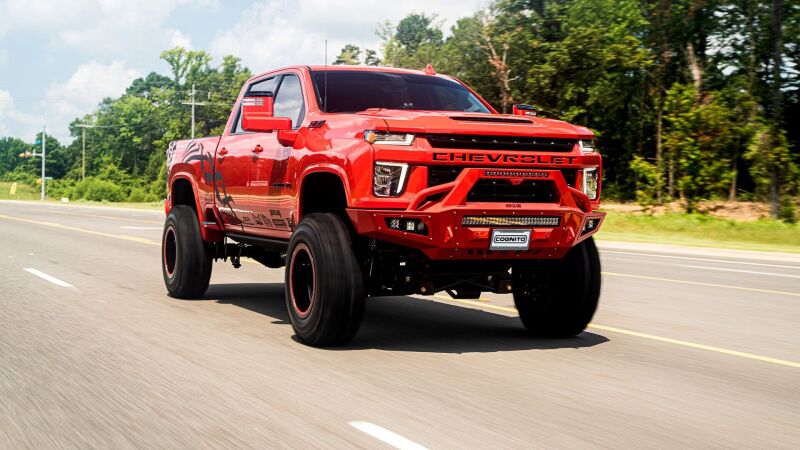 Cognito Motorsports 110-P1033 7-Inch Performance Lift Kit with Fox PSRR 2.0 Shocks for 2020-2024 Chevrolet Silverado / GMC Sierra 2500 HD / 3500 HD