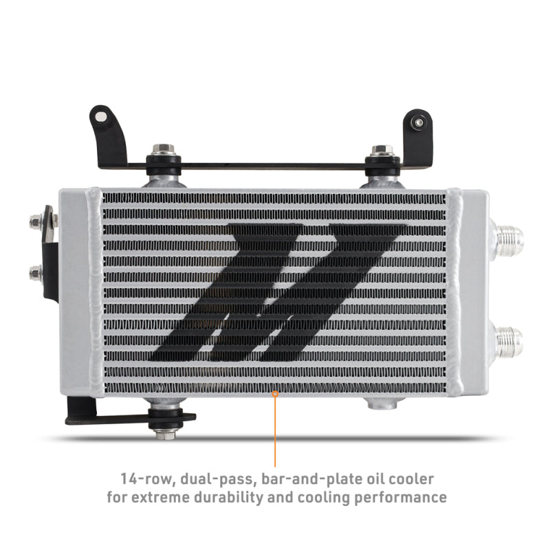 Mishimoto 2023+ Toyota GR Corolla Oil Cooler Kit - Thermostatic - Silver - #MMOC-GRC-23TSL