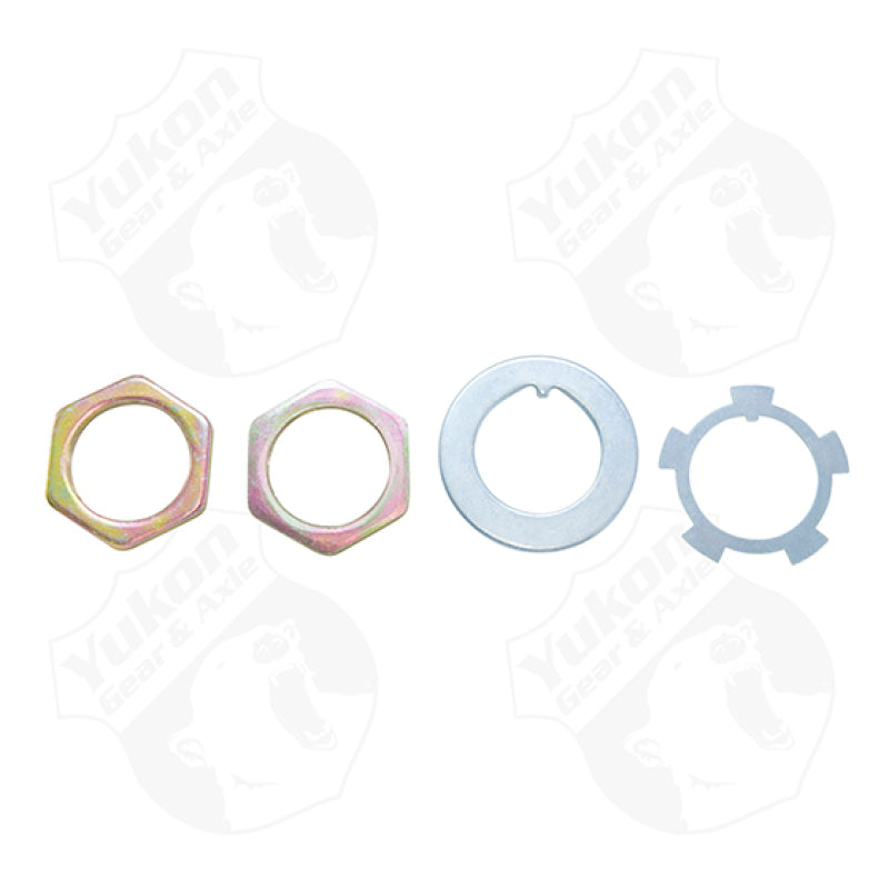 Yukon Gear & Axle YSPSP-040 for Toyota Front Spindle Nut and Washer Kit