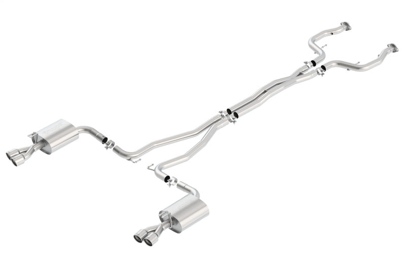 Borla 140287 08-09 Pontiac G8/GT 6.0L 8cyl SS Catback Exhaust w/ X Pipe - #140287