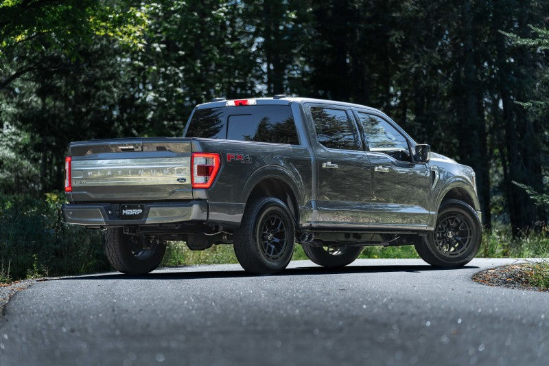 MBRP 2021+ Ford F150 T304 Pre-Axle 2.5in OD Tips 3in Cat Back Exhaust